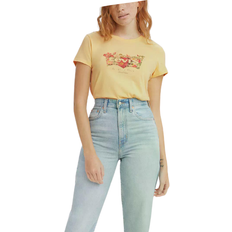 Levi's Logo Perfect T-shirt - Golden Haze/Yellow