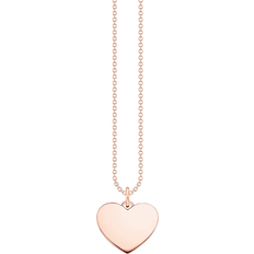 Thomas Sabo Heart Necklace - Rose Gold