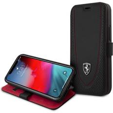 Ferrari Off Track Perforated Wallet Case for iPhone 12 mini