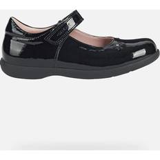 Lave sko Geox Girl's Naimara Ballerina Patent Leather Mary Janes - Black