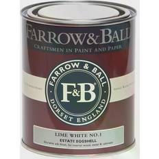 Farrow & Ball Estate No.1 Holzfarbe, Metallfarbe, Elementfarbe Lime White 0.75L