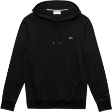 Lacoste Hooded Cotton Sweatshirt - Black