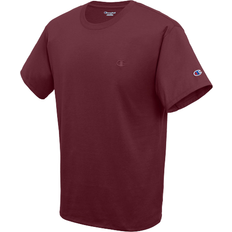 Red - Unisex T-shirts Champion Classic Embroidered C Logo T-shirt Unisex - Maroon