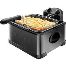 Deep Fryer, 4.5 Liters/19 Cup Oil Capacity Professional-Style with 3 Baskets  - 35034