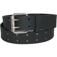 Dickies Belts Dickies Men's Leather Two Hole Double Prong Bridle Belt