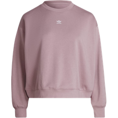 Adidas Women's Originals Adicolor Essentials Crew Sweatshirt Plus Size - Magic Mauve