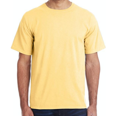 Hanes ComfortWash Garment Dyed Short Sleeve T-shirt Unisex - Summer Squash Yellow