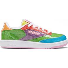 Reebok Candy Land Club C Shoes PS - Super Green/Instinct Red/Ultimate Yellow