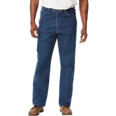 Beige - Men Jeans Wrangler Rigg Workwear Carpenter Jeans - Antique Indigo