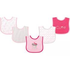 Drool Bibs on sale Luvable Friends Drooler Bibs with PEVA Back Elephant 5-pack