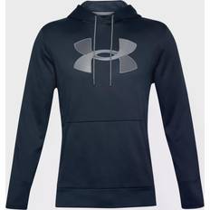 Under Armour Armour Rival Fleece Big Logo Hoodie - Academy Blue