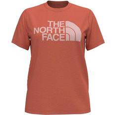 The North Face Women's Short Sleeve Half Dome Tri-Blend Tee - Emberglow Orange Heather