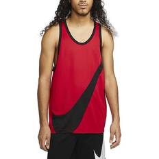 Nike Dri-Fit Basketball Crossover Jersey Men - University Red/Black/Black