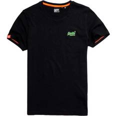 Superdry Orange Label Neon Lite T-shirt - Black