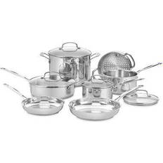 Cookware Cuisinart Chef's Classic Cookware Set with lid 11 Parts