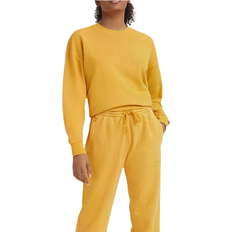 Levi's Red Tab Crewneck Sweatshirt Unisex - A Cool Yellow