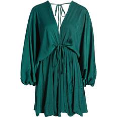 Free People Arzel Mini Dress - Palm Leaf