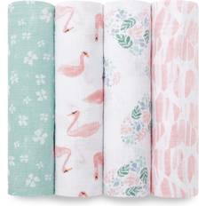 Aden + Anais Briar Rose Essential Cotton Muslin Swaddle 4-pack