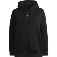 Adidas Women's Adicolor Essentials Hoodie (Plus Size) - Black