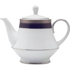 Noritake Crestwood Cobalt Platinum Tea Pot Windsr Blu Teapot 38fl oz 0.296gal