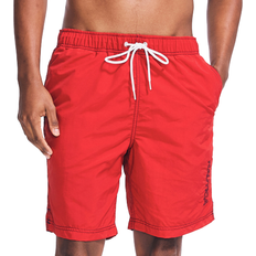 Men Swimwear Nautica 8" Quick-Dry Swim Shorts - Nautica Red