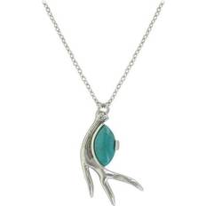 Montana Pursue the Wild Hidden Treasure Necklace - Silver/Turquoise