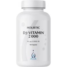Holistic Vitamin D3 2000IU 180 Stk.
