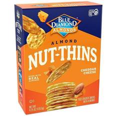 Vitamin D Crackers & Crispbreads Blue Diamond Cheddar Cheese Nut-Thins Cracker 4.25oz
