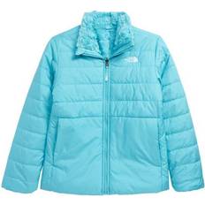 The North Face Girl's Reversible Mossbud Swirl Jacket - Transantarctic Blue (NF0A5AB5-3XT)