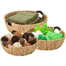 Boxes & Baskets Honey Can Do Round Natural Basket 38.1cm 3pcs