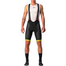 Castelli Men Shorts Castelli Competizione Kit Bib Shorts Men - Black/Electric Lime