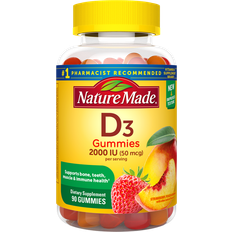 Vitamins & Supplements Nature Made D3 Gummies 2000iu 90