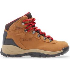 Mesh Hiking Shoes Columbia Newton Ridge Plus WP Amped W - Elk/Mountain Red