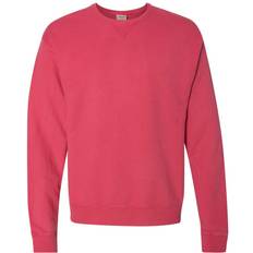 Hanes ComfortWash Garment Dyed Fleece Sweatshirt Unisex - Crimson Fall