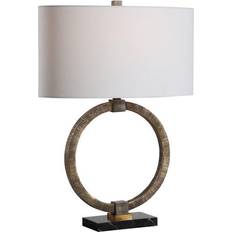 Marble Lighting Uttermost Relic Aged Gold One-Light Table Lamp Table Lamp 26"