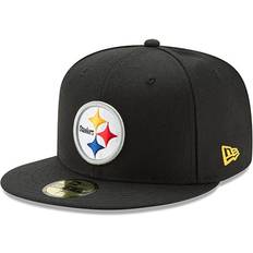 New Era Accessories New Era Pittsburgh Steelers Omaha 59Fifty Fitted Hat - Black