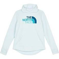 The North Face Girl's Camp Fleece Pullover Hoodie - Ice Blue (NF0A5GM8-0UF)