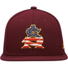 Adidas Arizona State Sun Devils Patriotic On-Field Baseball Fitted Hat - Maroon