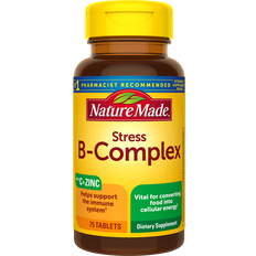 Vitamins & Minerals Nature Made Stress B-Complex 75