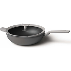 BergHOFF Leo Stone Cast Aluminum 12 Non-Stick Wok - Black