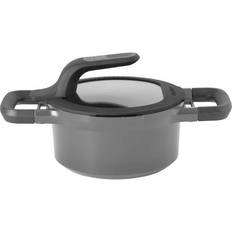 Berghoff Gem Collection Nonstick 1.1-Qt. Covered Casserole Grey with lid 0.396 gal 6.299 "