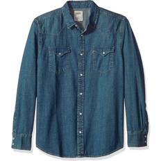 Levi's Men Shirts Levi's Classic Western Shirt - Red Cast Rinse/Dark Wash