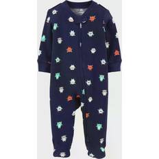 Carter's Monster 2-Way Zip Cotton Sleep & Play - Navy (1L749910)