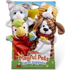 Melissa & Doug Playful Pets Hand Puppets