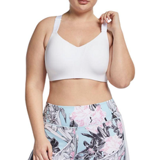 Nike Rival High-Support Sports Bra Plus Size - White/White/Pure Platinum