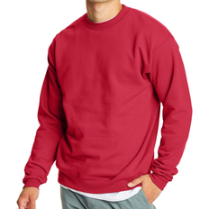 Hanes Red Sweaters Hanes ComfortBlend EcoSmart Crew Sweatshirt - Deep Red