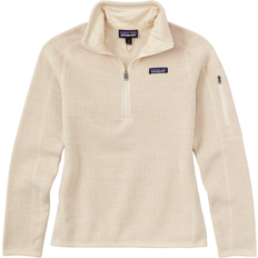 Patagonia Women's Better Sweater 1/4 Zip Pullover - Oyster White