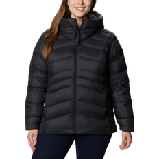 Columbia Women's Autumn Park Down Hooded Jacket Plus - Black