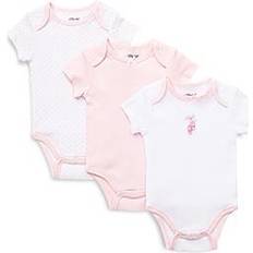 Little Me Prima Ballerina 3-Pack Bodysuits - Blushing Bride/White (LB802570N)