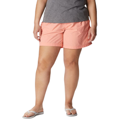 Columbia Women's Sandy River Cargo Shorts Plus - Coral Reef